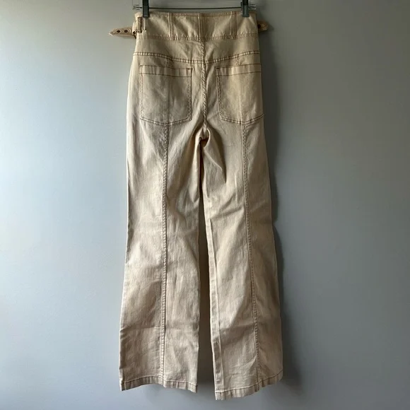 Ulla Johnson beige wide leg pants - Picture 5 of 6